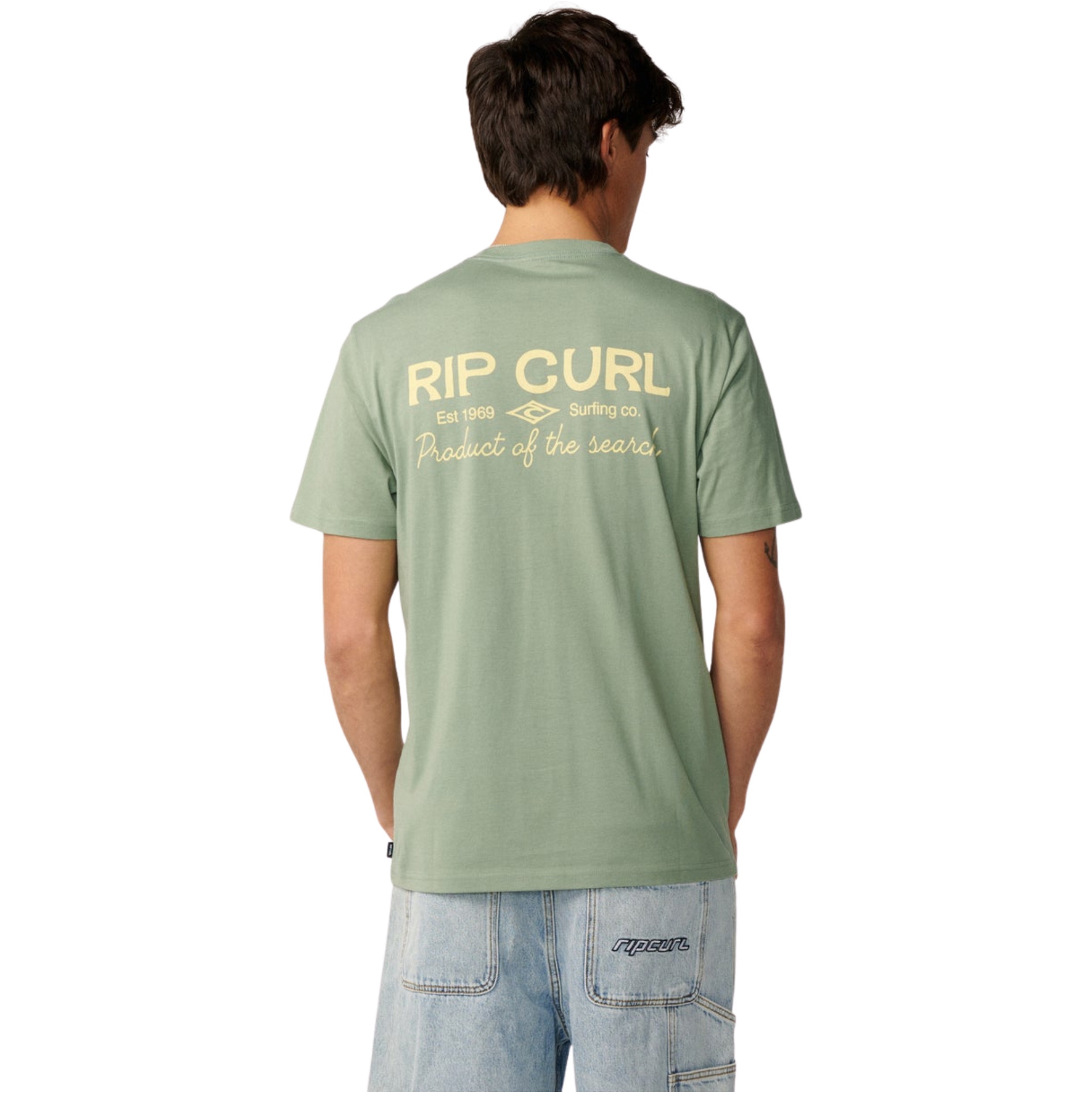 Rip Curl Hombres Pacific Rinse Pocket T-Shirt 132MTE - Sage